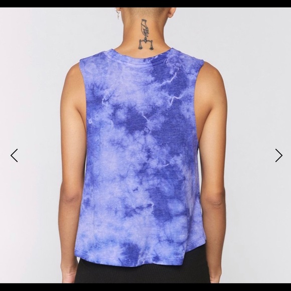 Spiritual gangster Sun Moon Crop Tank XS - Picture 2 of 2